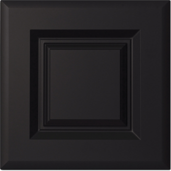 Bella Matt Black Colour Sample