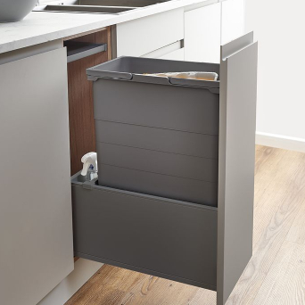 300 ECO-Base Waste Bin system (Orion Grey)