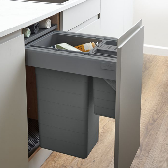 400 ECO-Top Waste Bin system (Orion Grey)