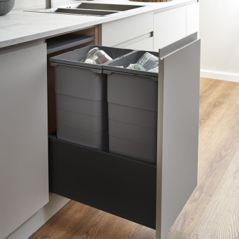 Eco-Base Waste Bin (Terra Black)