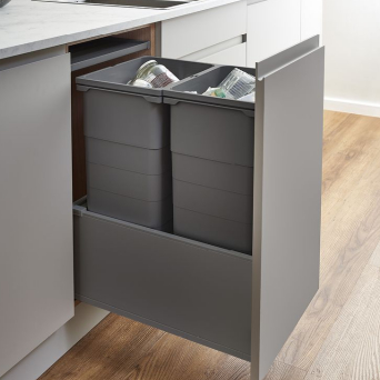 Eco-Base Waste Bin (Orion Grey)