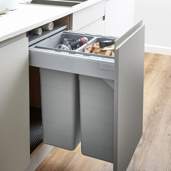 500 ECO-Top Waste Bin system (Light Grey)