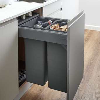 500 ECO-Top Waste Bin system (Orion Grey)