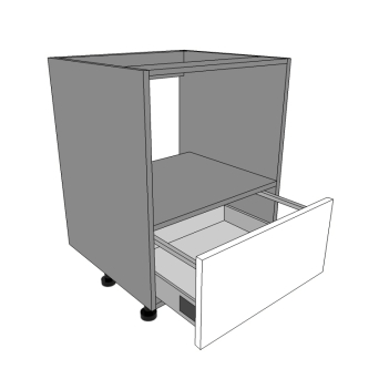 390 Microwave housing unit with drawer