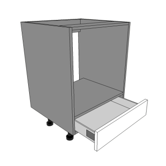 600mm wide Oven housing unit with drawer