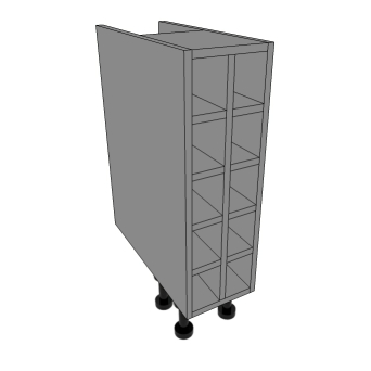 250mm wide Wine Rack base units