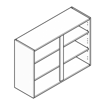 Clicbox 1000 Wall unit (720 high)