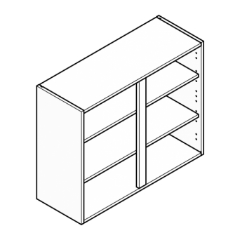 Clicbox 900 Wall unit (720 high)