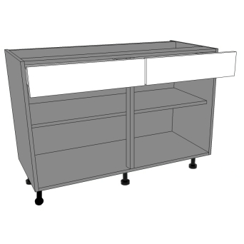 1200mm wide Drawerline units