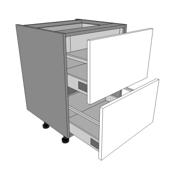 2 Drawers unit with Internal Drawer