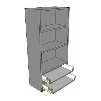 Worktop Dresser units with 2 drawers