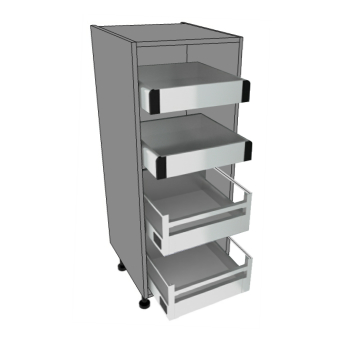 400mm wide Inner drawers larder units