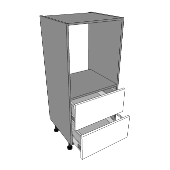 Midi Single Oven Housing with drawers