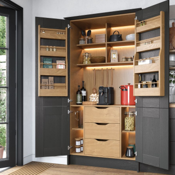 Quickcab Butlers Pantry Oak