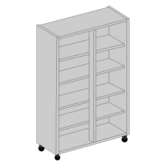 QUICKCAB 1000 Tall Larder unit (1970 high)