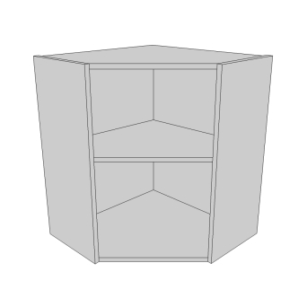 QUICKCAB 600 Diagonal Corner Wall (MED)