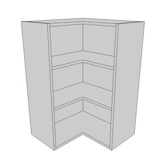 QUICKCAB 600 L-Shape Corner Wall (HIGH)