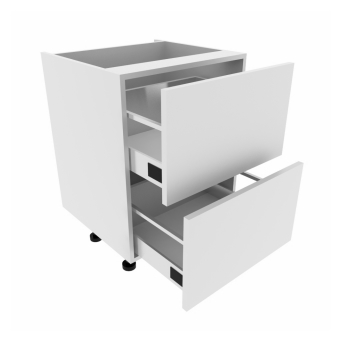 600mm Base Unit with 2 Drawers & Door Set