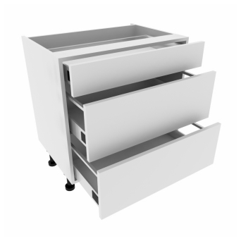 800mm Base Unit with 3 Drawers & Door Set