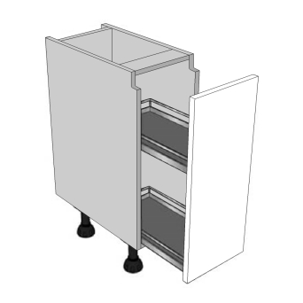 300 True Handleless base unit & Dynamic Pull-out