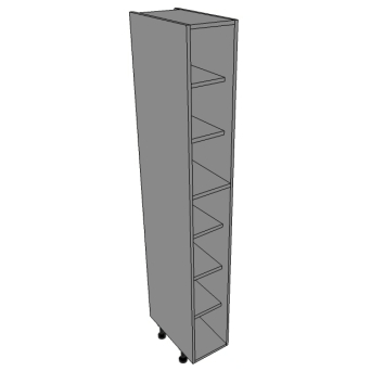 300mm wide Tall Shelved Larder unit