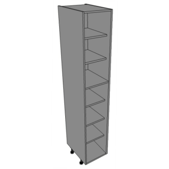 400mm wide Tall Shelved Larder unit