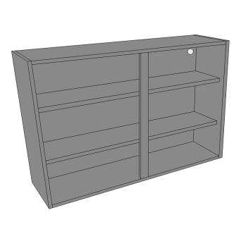 1100mm wide Medium wall units