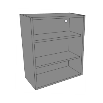 600mm wide Open wall units