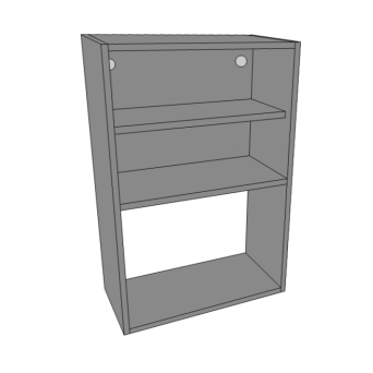 500 Microwave Housing wall unit