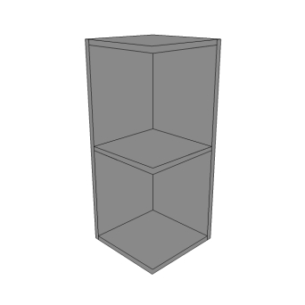 300mm wide Open end Square wall units