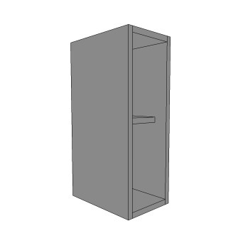 200mm wide Open wall units