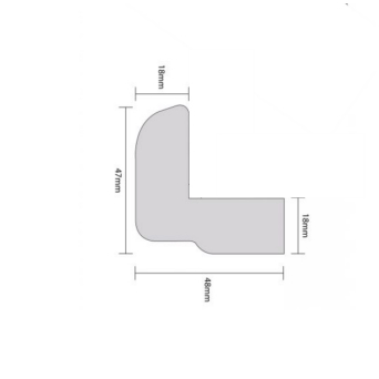 Bella Bullnose Cornice radius