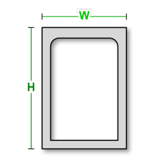 Bella Face Frame detail