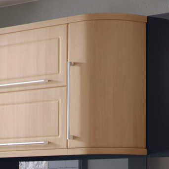 Bella Plain Curved Door