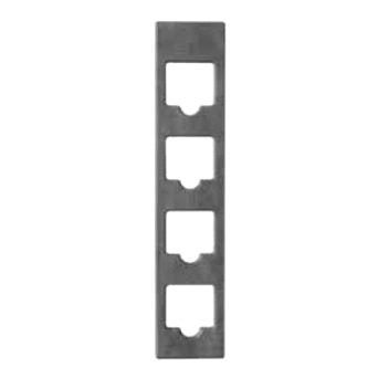 Bella 150 Plain Wine Rack front