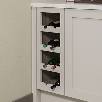 Bella Wine Rack front