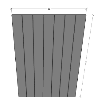Bella T&G end Panel details