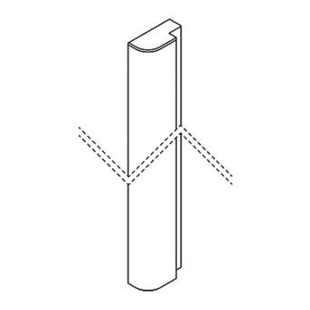 Cambridge Curved end Pillar