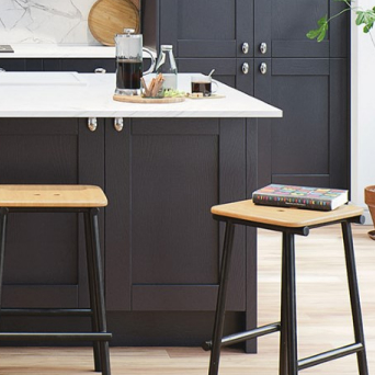 Cambridge Timber Indigo Blue Kitchen detail
