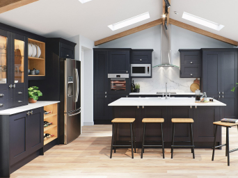 Cambridge Indigo Blue Timber doors