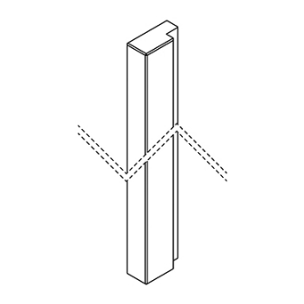 Cambridge Straight end Pillar