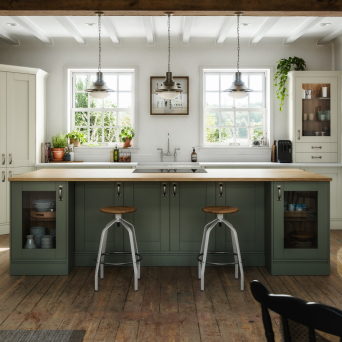 Cambridge Timber Reed Green Kitchen