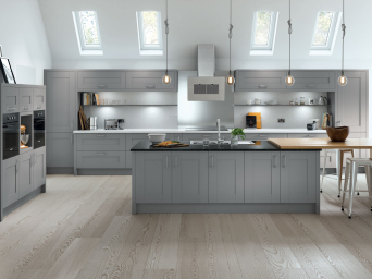 Cartmel Dust Grey kitchen doors