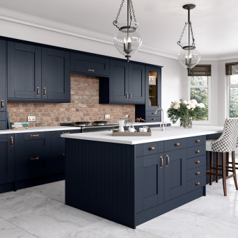 Cartmel Indigo Blue Kitchen