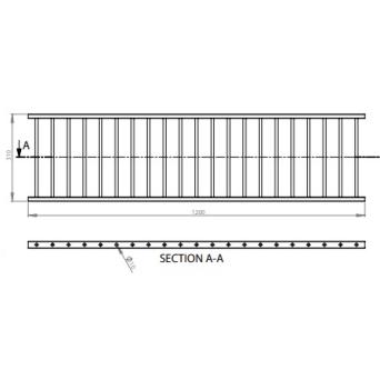Cartmel Plate rack details