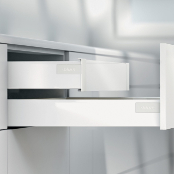 Blum Antaro Silk White Inner Shallow Drawers