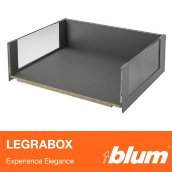 Blum Legrabox Pure C Glass sides - Orion Grey Drawers