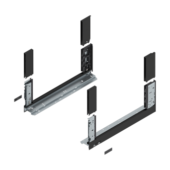 Blum Legrabox Pure C Glass Sides Drawer Components