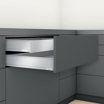 Blum Legrabox Orion Grey Inner Shallow Drawers