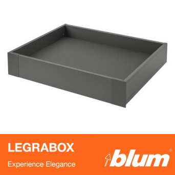Blum Legrabox Internal Shallow Drawers - Orion Grey